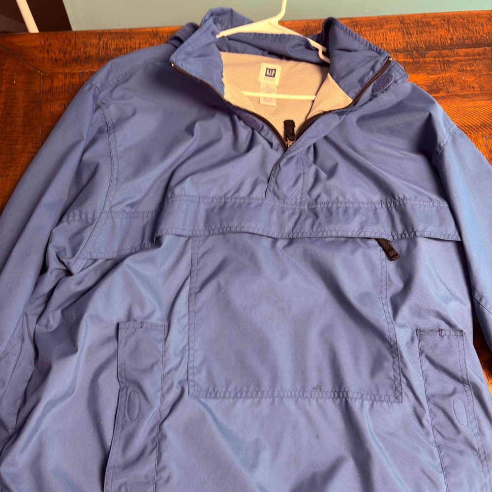 GAP Blue Windbreaker Lightweight Jacket